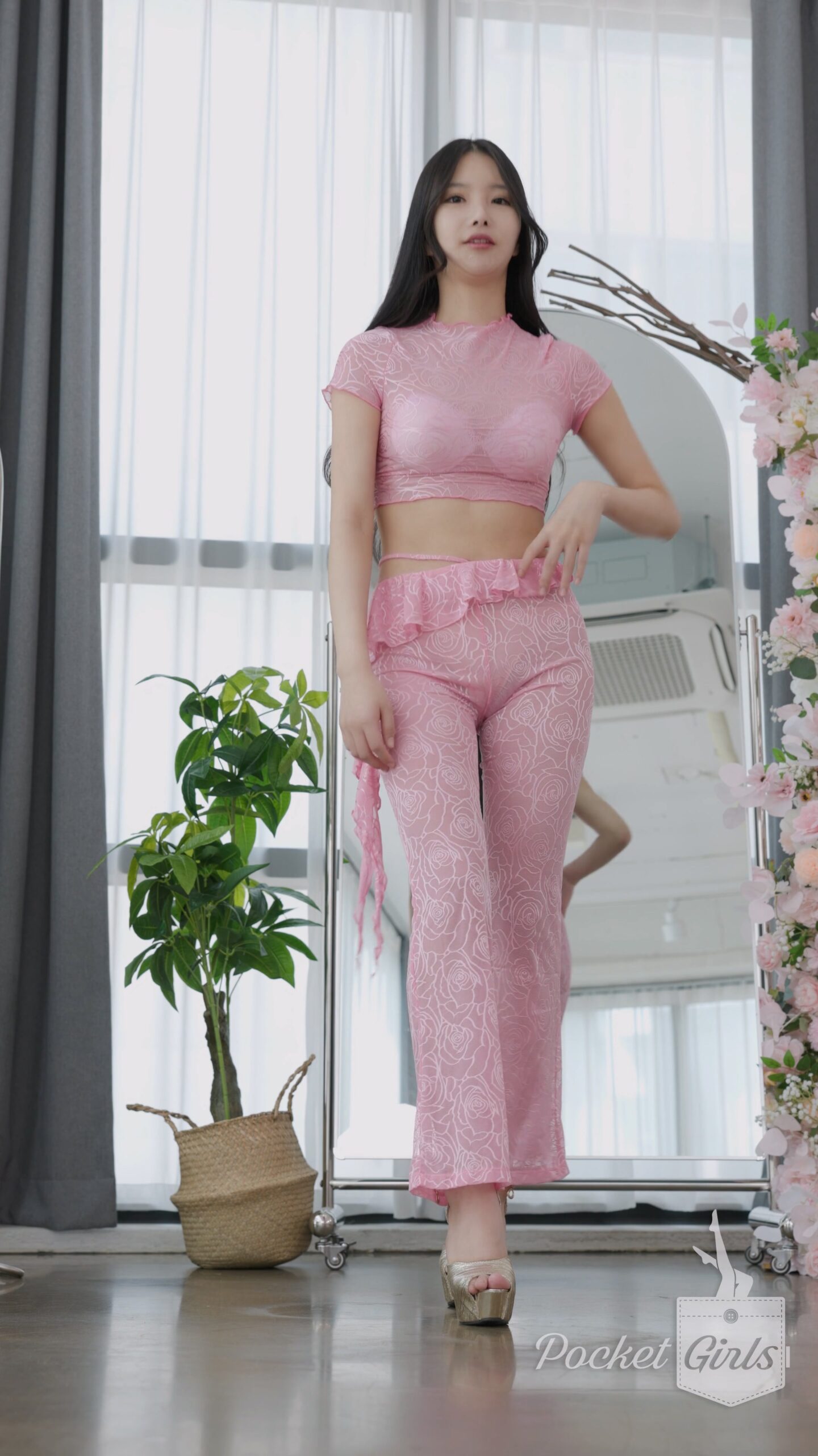 Pink Dancer Pants Dance, Yeonji, Part.1a – #0777插图1